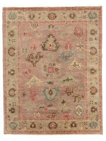 絨毯 オリエンタル ウサク インド 絨毯 284X364 茶/オレンジ 大きな (ウール, インド)