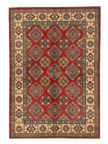 170X244 絨毯 カザック Fine 絨毯 オリエンタル 深紅色の/オレンジ (ウール, アフガニスタン)