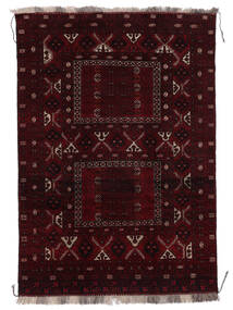  アフガン Khal Mohammadi 絨毯 160X229 ウール 絨毯 黒/茶 絨毯 