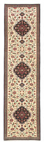 絨毯 オリエンタル クム Kork/シルク 80X298 廊下 カーペット 茶/黄色 ( ペルシャ/イラン)