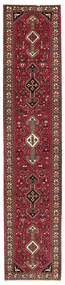  Nasrabad 絨毯 81X397 ペルシャ ウール 深紅色の/黒 小 