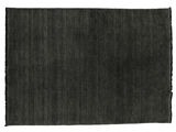 ハンドルーム fringes 絨毯 - 黒 / グレー