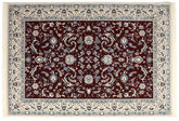 ナイン Florentine 絨毯 - 深紅色の