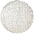 Crystal 絨毯 - シルバーグレー / オフホワイト